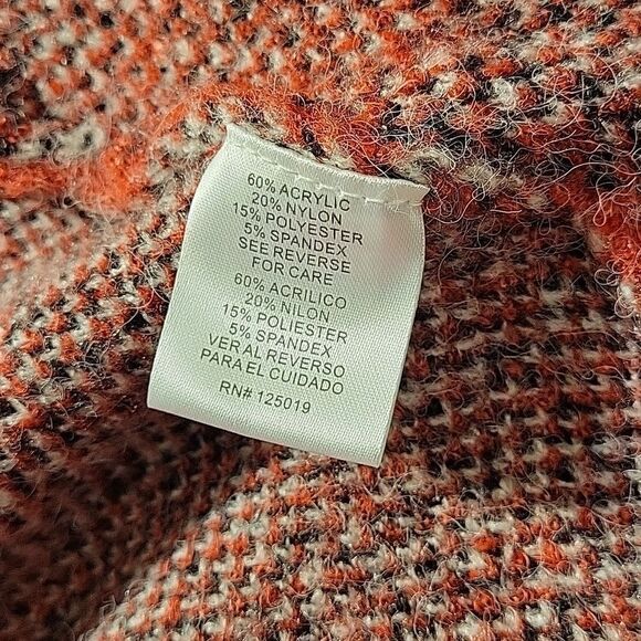 BRAND NEW JOSEPH A HOODED LONG CARDIGAN SWEATER COAT IN PLAID RED - Picture 12 of 12